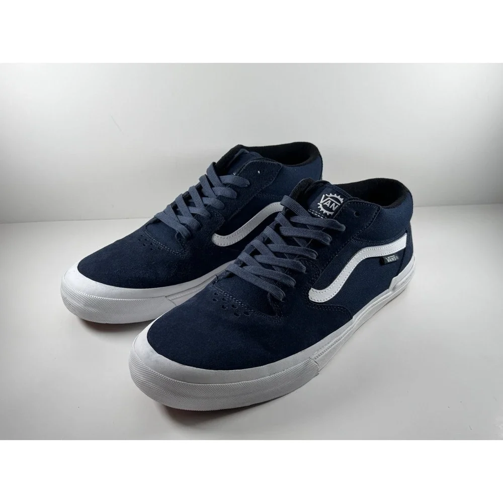 Vans Bmx Style‎ 114 Sneakers Men's Size 10.5 Navy/White VN0A2Z3VNAV